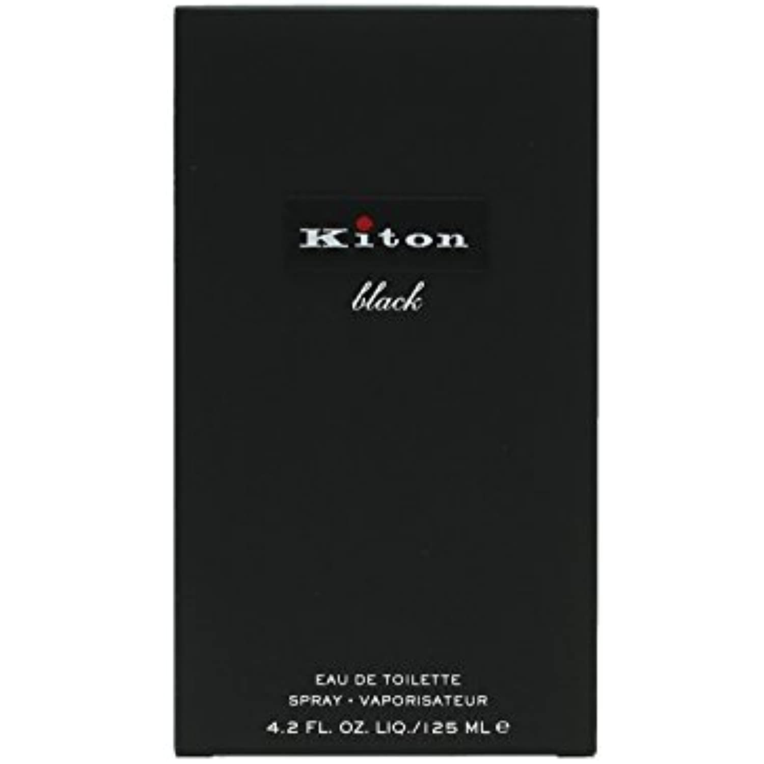 Kiton black オードトワレ125ml KITON BLACK BY KITON MEN EAU DE TOILETTE SPRAY 125 ML/4.2 FL.OZ
