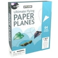 thumbnail image 1 of Kits For Kids: Ultimate Flying Paper Planes - Build & Fly Activity Set, 60 Folding Sheets, 16 Designs, Instruction Book, Bands & Clips, Kids Ages 8+, 1 of 7