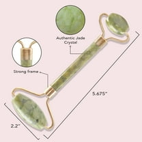 Kitsch 1-Piece Jade Face & Eye Roller for Anti Aging Skin Care