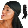 thumbnail image 1 of Kitsch Anti Frizz Women's Sleep Cap, Black, 1 of 9