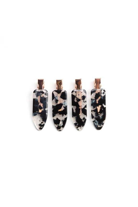 Creaseless Hair Pins - No Crease Hair Clips for Makeup | No Bend Hair Clips for Styling | Stylish Makeup Hair Clips & Hair Styling Clips
