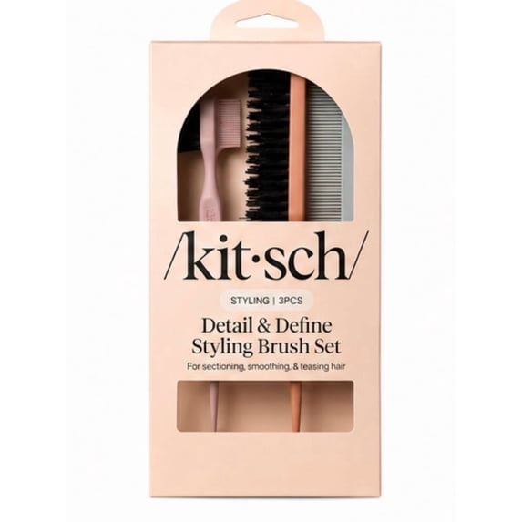 Kitsch Detail & Define Styling Brush Set 3PCS Hair Tools