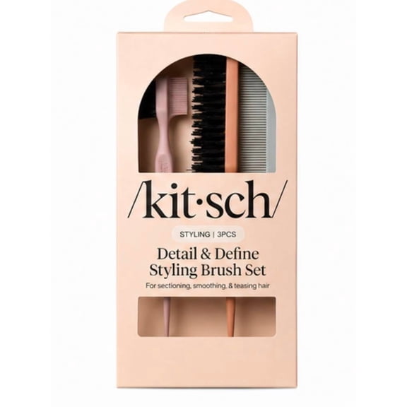 Kitsch Detail & Define Styling Brush Set 3PCS Hair Tools