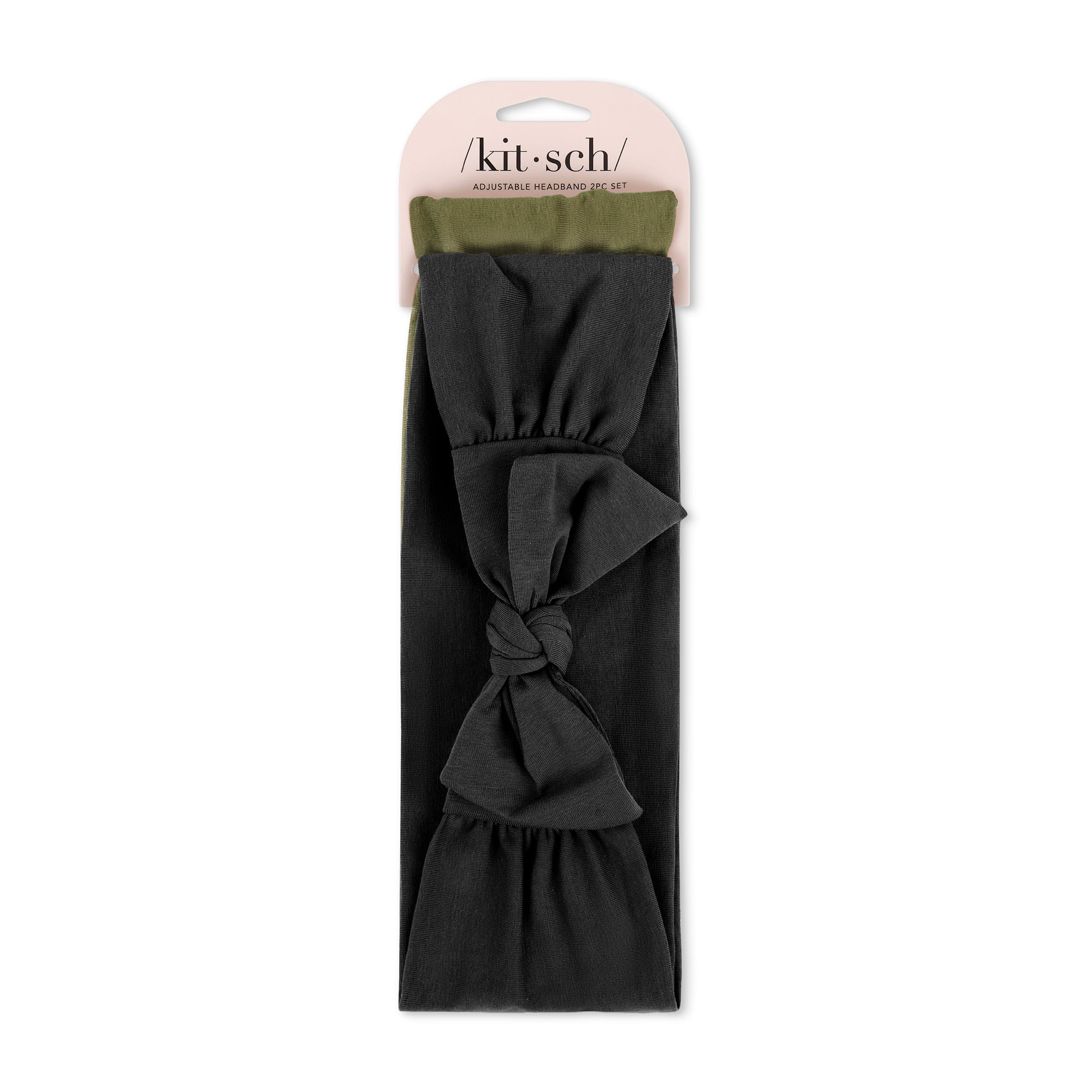 Kitsch EcoFriendly Cotton Adjustable Headband Moss