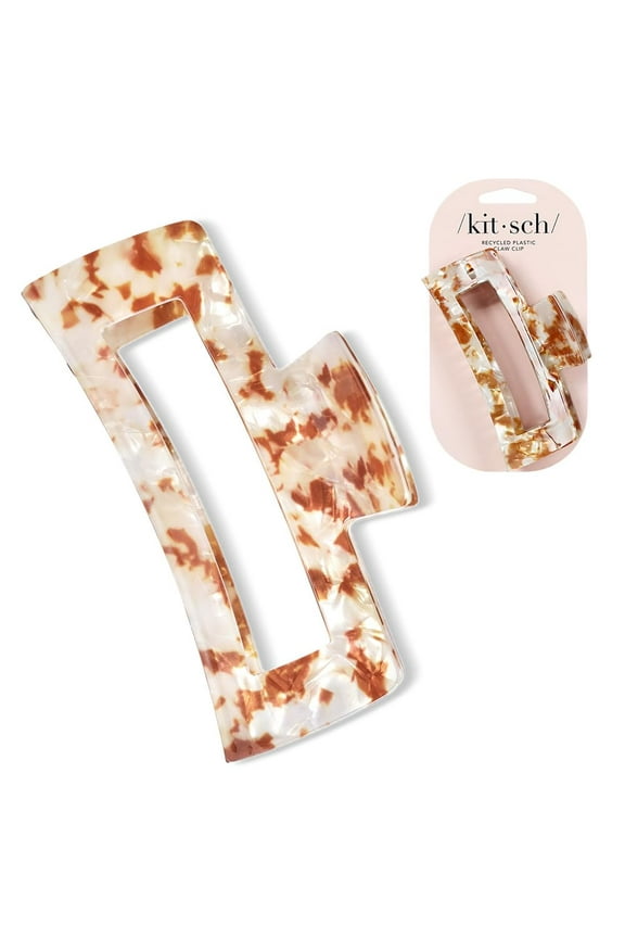 Jumbo Claw Clips, Brown, 1 Ct