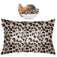 thumbnail image 1 of Kitsch Microfiber Towel Pillowcase, Standard Size, Leopard Print, 1 of 7