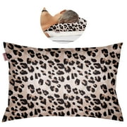 Kitsch Microfiber Towel Pillowcase, Standard Size, Leopard Print