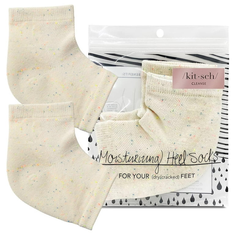 Kitsch Moisturizing Spa Socks -Moisturizing for Heels & feet - Female Adult