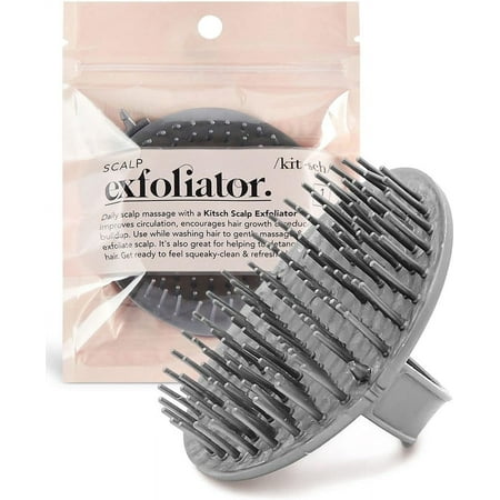 Kitsch Pro Durable, Reliable Scalp Exfoliator Bath Brush