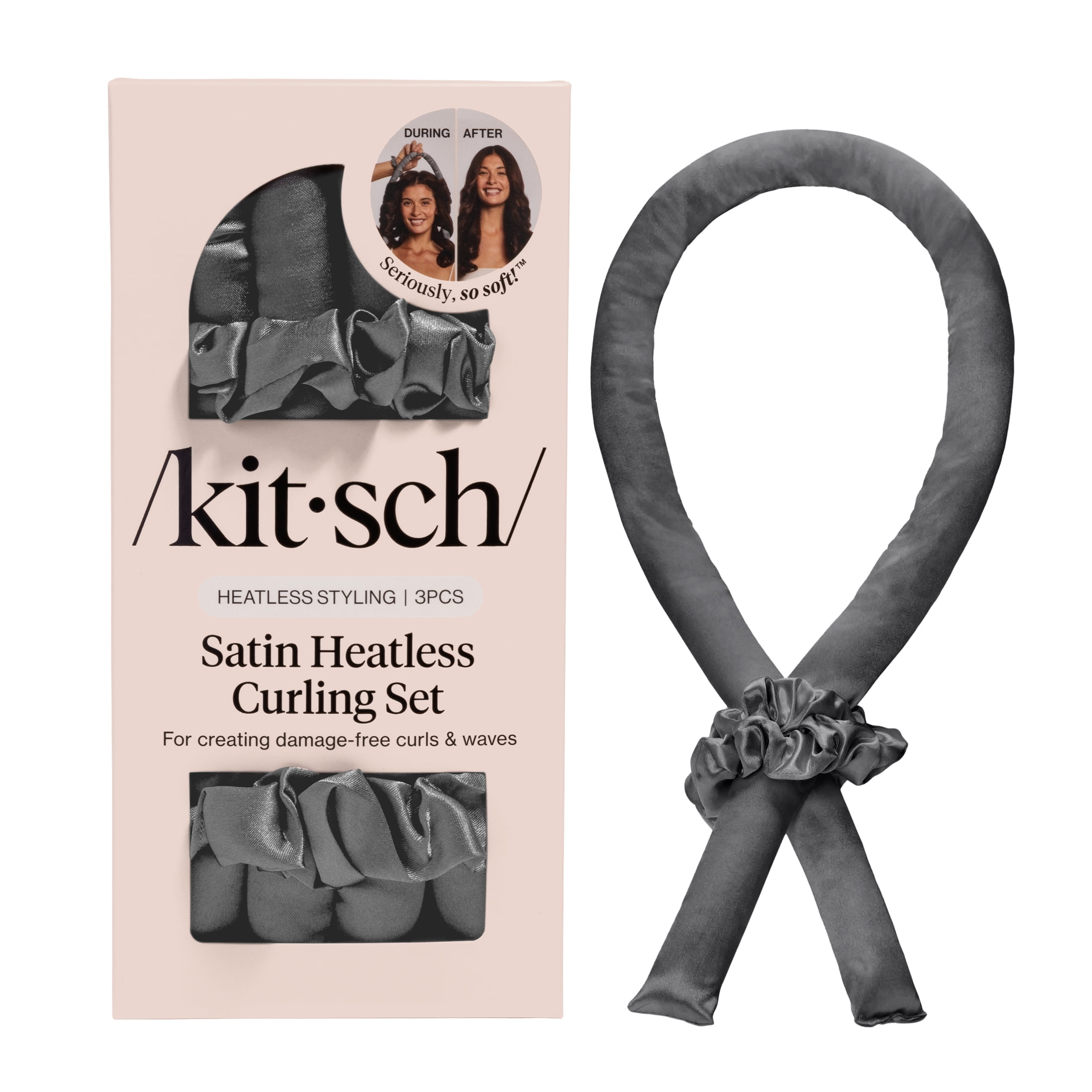 Kitsch Satin Heatless Curling Set