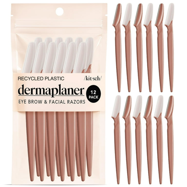 Kitsch, Shaping Dermaplaning Tool for Face & Eyebrows, 1 Pack