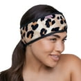 thumbnail image 1 of Kitsch Spa Headband, Microfiber Makeup Headband, Multi Functional Skincare Headbands, 1pc, Leopard, 1 of 13