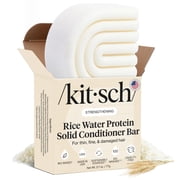 Kitsch Strengthening Solid Conditioner Bar with Rice Water Protein, 2.82 oz