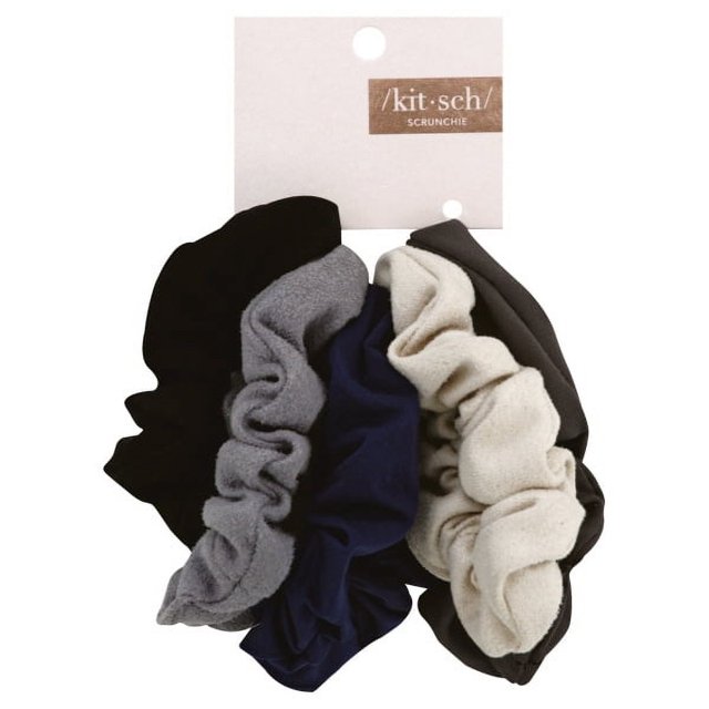Kitsch Velvet Hair Scrunchies for Women's Accessories, Scrunchie Hair