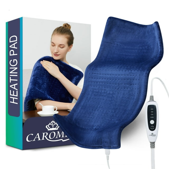 Kitsin extra large heating pads for pain relief with moist dry heat