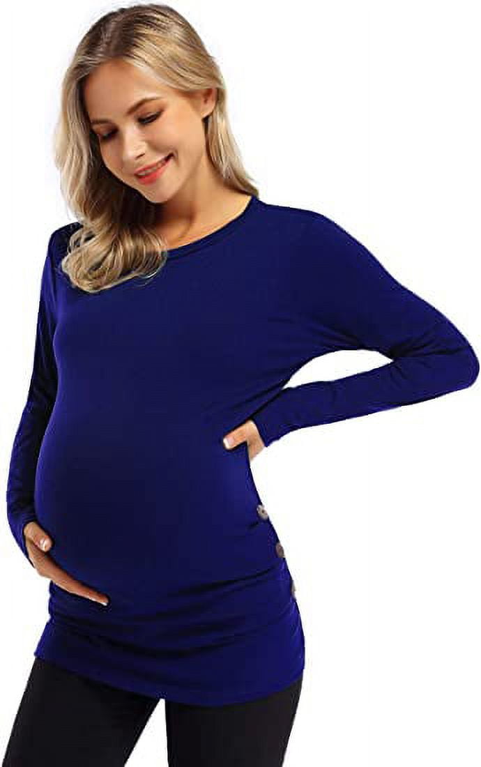 See You Soon!  Cute Funny Maternity Pregnancy Baby Scoop Neck Top