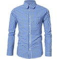 thumbnail image 1 of Kitsin Men's German Bavarian Oktoberfest Stylish Long Sleeve Slim Fit Classical Shirt, 1 of 7