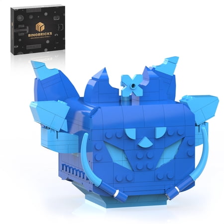 Kitsune Fruits Building Set, 283Pcs Blox Piece Fruits MOC Building Kit Compatible with Lego, Mystery Fruits Video Game Figures Toys for Gamer Fans Boys Girls Aged 8+