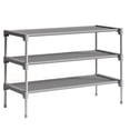 thumbnail image 1 of Kitsure 3-Tier Shoe Rack, Shoe Organizer for Closet, Entryway, Garage or Hallway, 11.5" x 27.2" x 18.3", Gray, 1 of 1