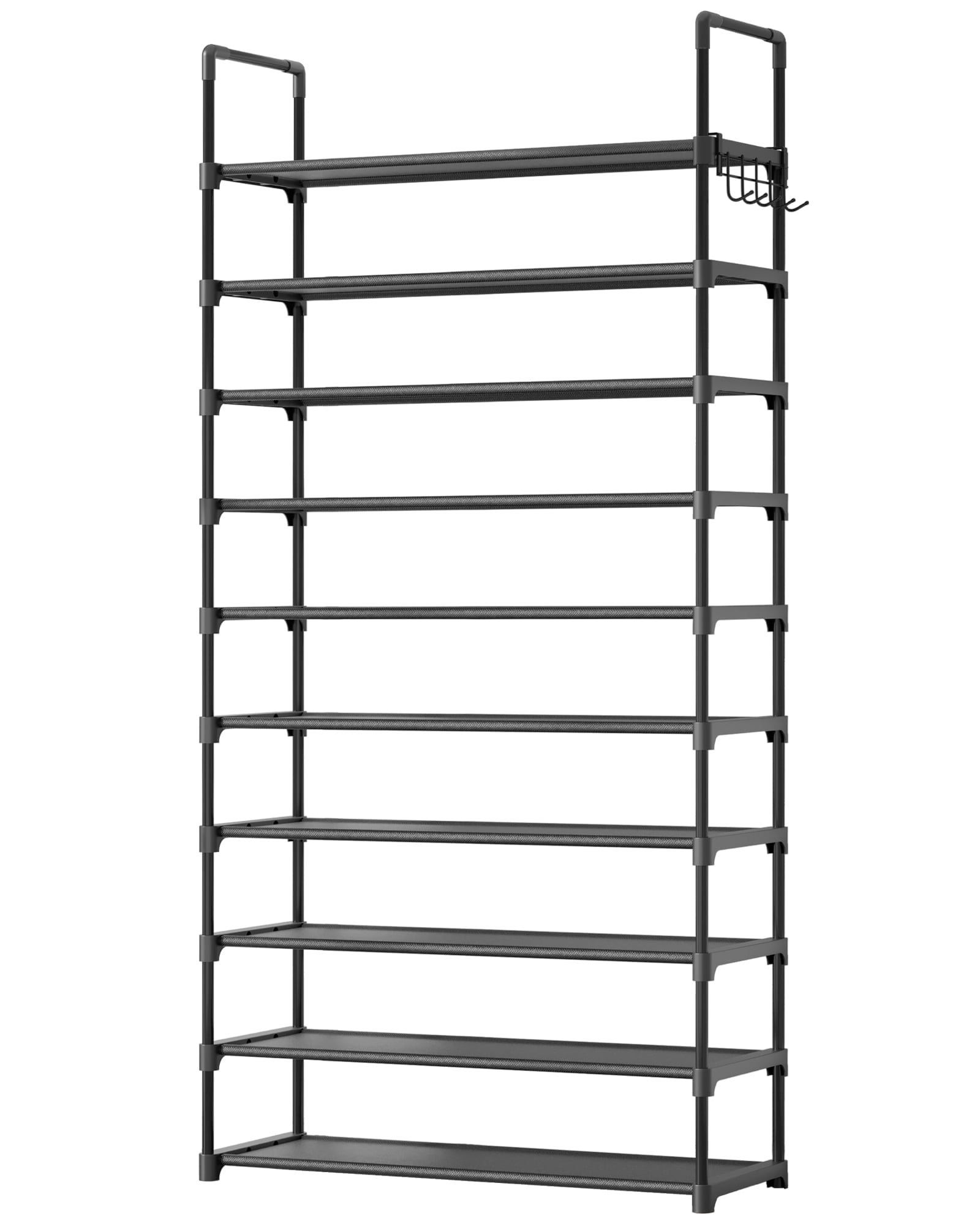 5%OFF中　ニナファームジャポン　ヴィブランシリーズ 3点セット Furinno 5-Tier Turn-N-Tube Wide Shoe Rack, Wood, Brown and Black