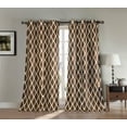 thumbnail image 1 of Kittattinny Geometric Blackout Curtain Set, 1 of 3