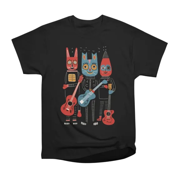 Kitten Blues Band T-Shirt Tee Gift For Him Merch For Her Apparel For Friend