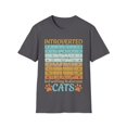 thumbnail image 1 of Kitten Cat Retro Graphic Novelty Animal Lover Tees, 1 of 8