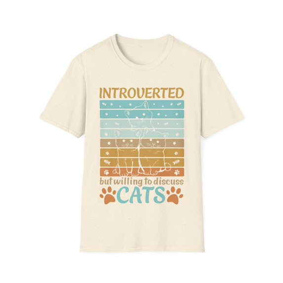 Kitten Cat Retro Graphic Novelty Animal Lover Tees