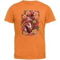 thumbnail image 1 of Kitten In Bed Of Flowers Adult T-Shirt - Medium, 1 of 1