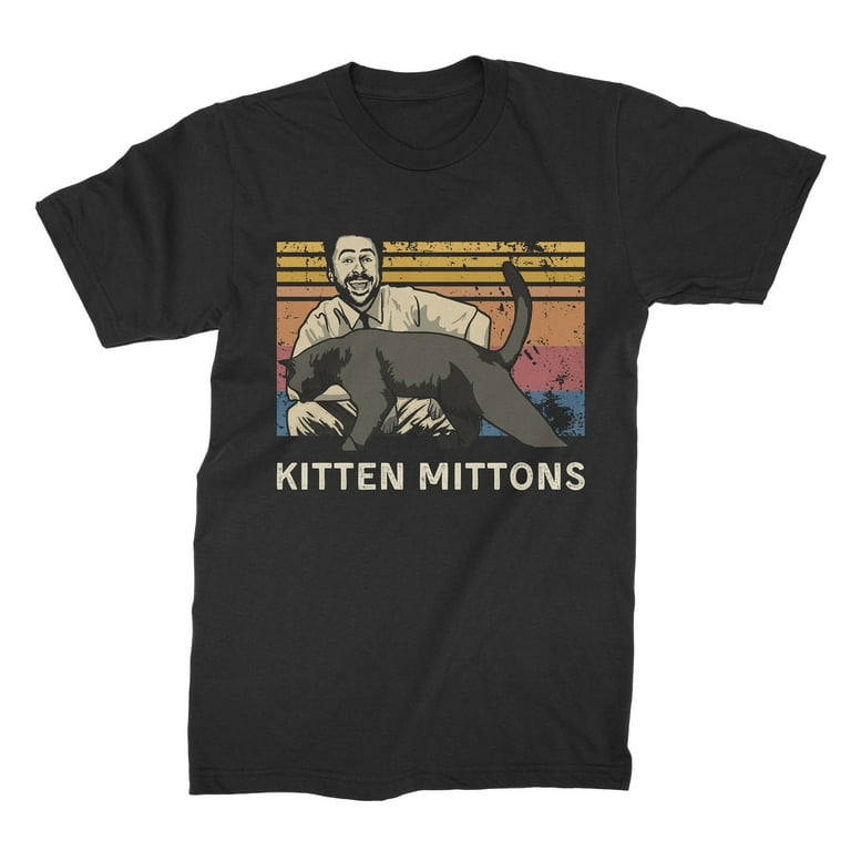 Kitten mittens t shirt 2025