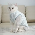 thumbnail image 1 of Kitten Sweater Vest, Quilted Thick Vest for Small Cats and Kittens, Perfect Housewear for Winter Months and Keeping Your Pet Snug. a 4XL, 1 of 3