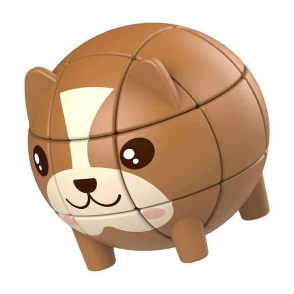 Kitten Themed 3D Puzzle Cube Engaging Mind And Improving Concentration And Memory Retention