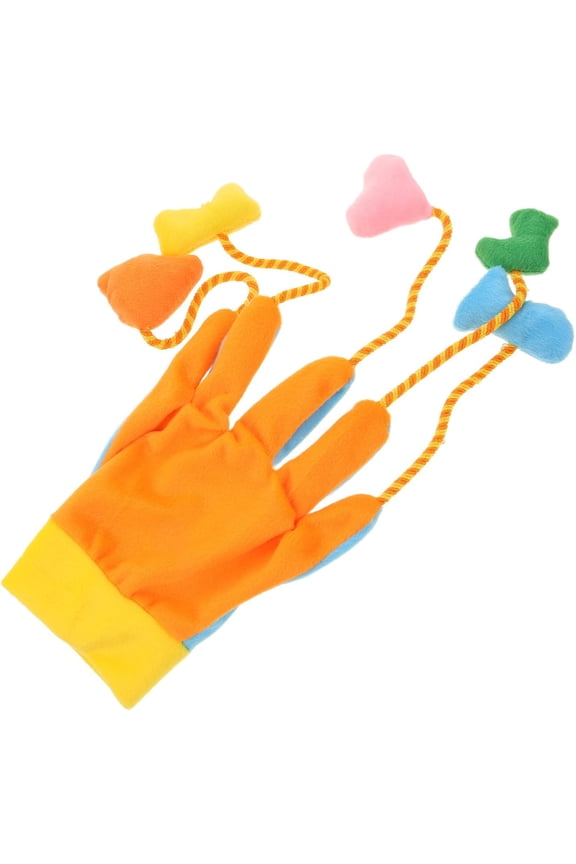 Kitten Toys Funny Cat Gloves Toy Kitten Plaything Cat Supply Plaything Glove Plush Pet