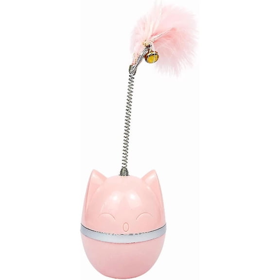 Kitten Tumbler Toy, Funny Cat Roly Poly Toy, Tumbler Cat Toy, Increases Iq, 360 Degree Rotating