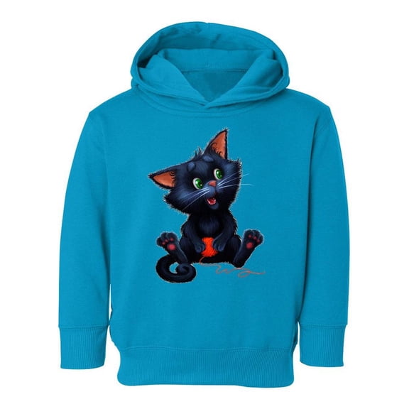 Kitten With A Ball Hoodie Toddler -Image by Shutterstock,  4 Toddler