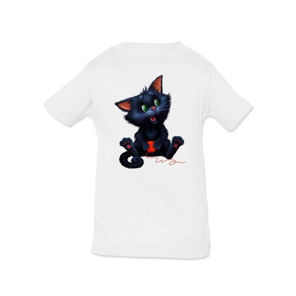 Kitten With A Ball T-Shirt Infant -Image by Shutterstock,  12 Months