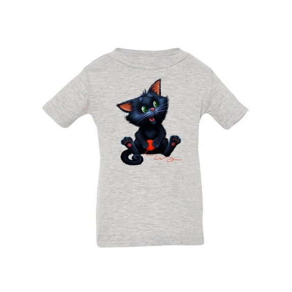 Kitten With A Ball T-Shirt Infant -Image by Shutterstock, 6 Months