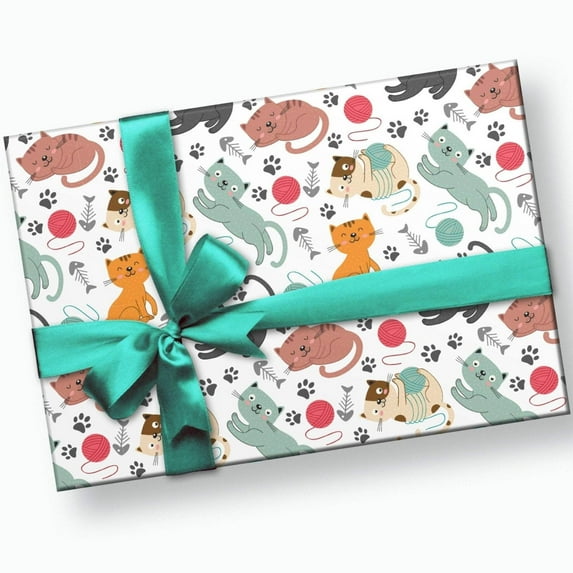 Kitten Wrapping Paper