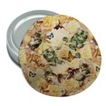thumbnail image 1 of Kittens Cats Yellow Flowers Butterflies Pattern Round Rubber Non-Slip Jar Gripper Lid Opener, 1 of 5