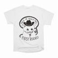 thumbnail image 1 of Kittens First Rodeo Black T-Shirt Tee Gift For Him Merch For Her Apparel For Friend, 1 of 2