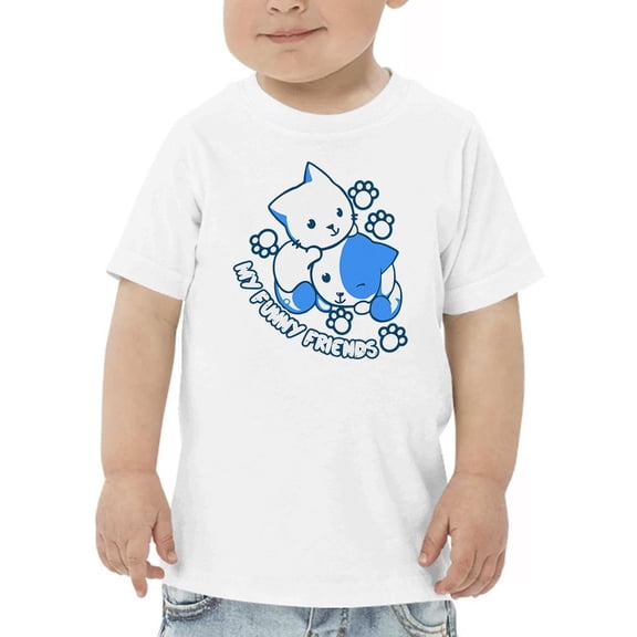 Kittens Funny Friends T-Shirt Toddler -Image by Shutterstock,  5 Toddler