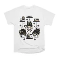 thumbnail image 1 of Kittens In Plant Pots Cute Black Cats light T-Shirt Tee Gift For Him Merch For Her Apparel, 1 of 2