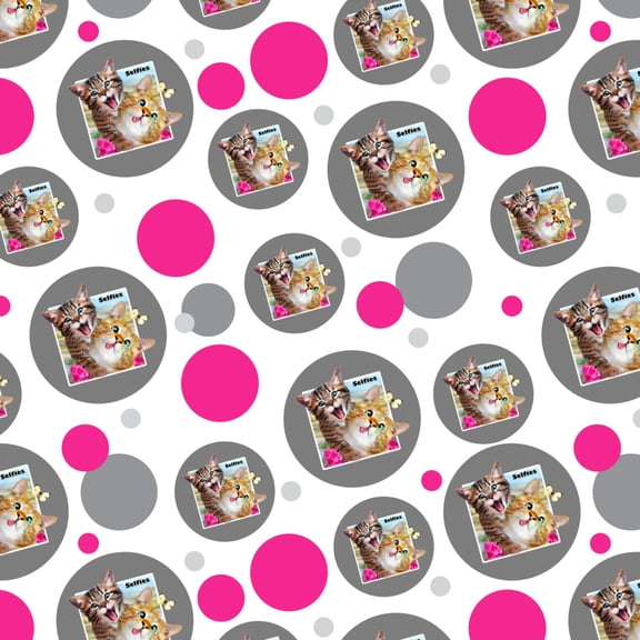 Kittens Selfie Picture Premium Gift Wrap Wrapping Paper Roll