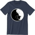 thumbnail image 1 of Kittens Ying Yang Men Fashion Tumblr Hippy Hippie Peace Kitty Cats T-Shirt, 1 of 4