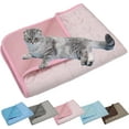 thumbnail image 1 of Kittra Cooling Mat for Cats Dogs, 3 Layer System Instant Cool Non Slip Kittra Pad, Washable Cooling Bed for Cats, Protect Your Cat from Silent Heat Danger, 1 of 7
