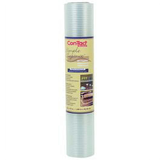 Kittrich Kittrich 06F-C8Q01-06 Shelf Liner Ribbed 12 Inch By 6 Foot Clear
