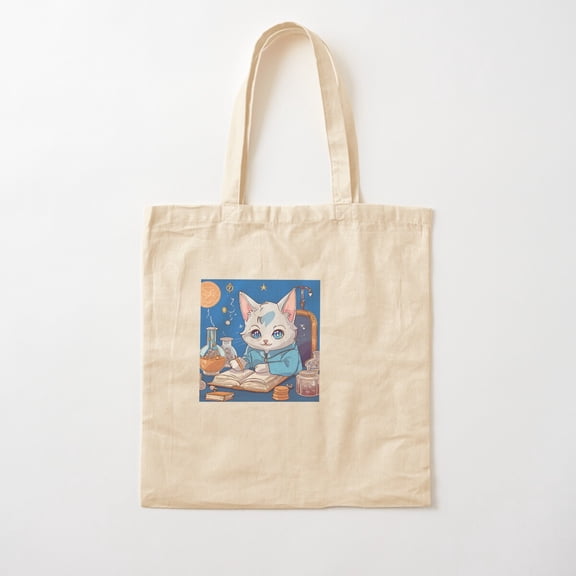 Kitty Academy 31 Cotton Tote Bag Canvas Tote Bag, Family Gift For Mother, Her