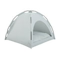 thumbnail image 1 of Kitty Campout Tent, Foldable Waterproof Cooling Cats Cave Bed, Portable Cat Tent, Lightweight Cat House for Outdoor and Indoor, Pet Camping Tent House for Dogs Cats Puppy Kitty (Gray, 58"), 1 of 2