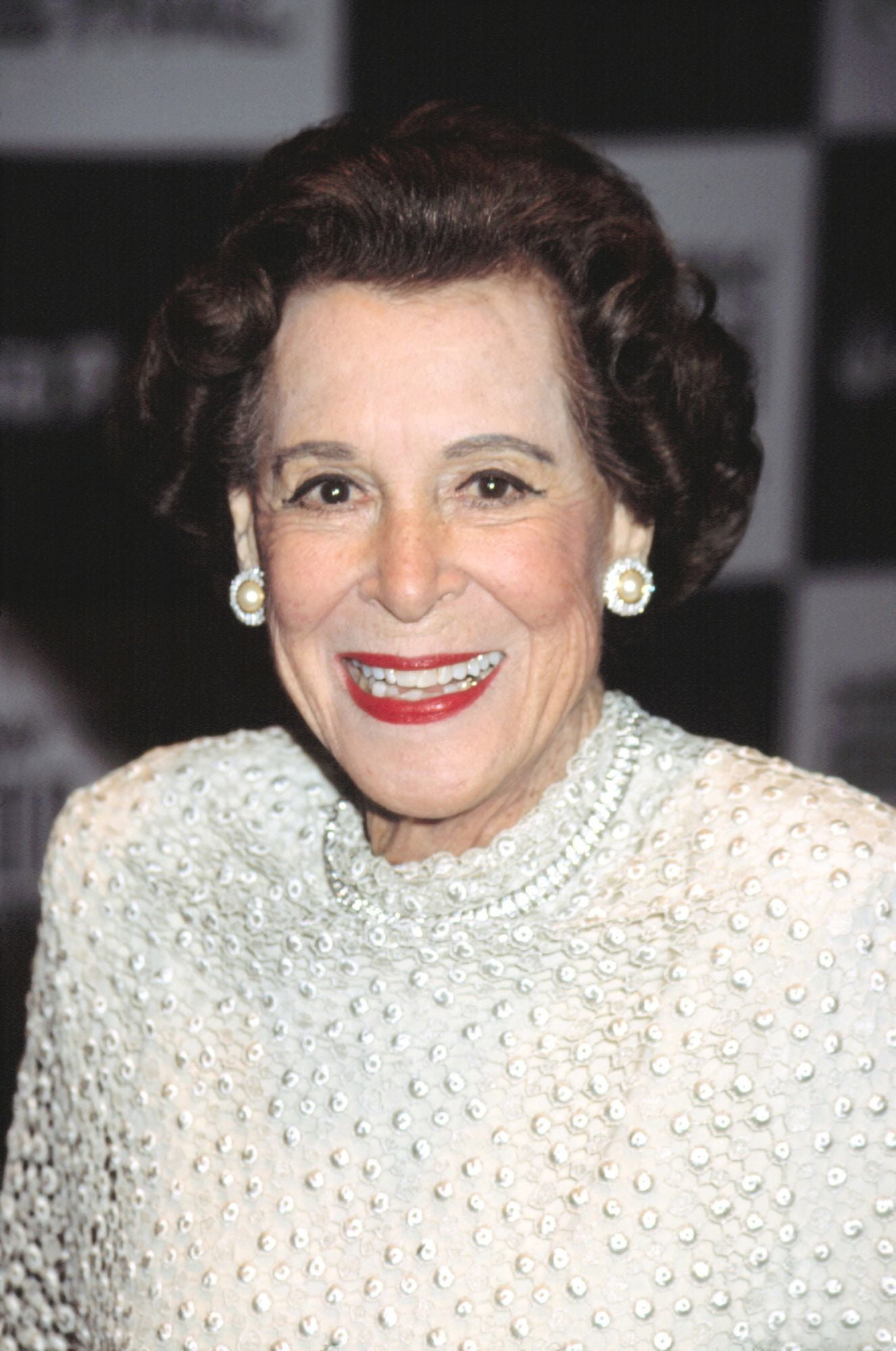 Kitty Carlisle Hart At Opening Of New York Film Festival, Ny 9272002