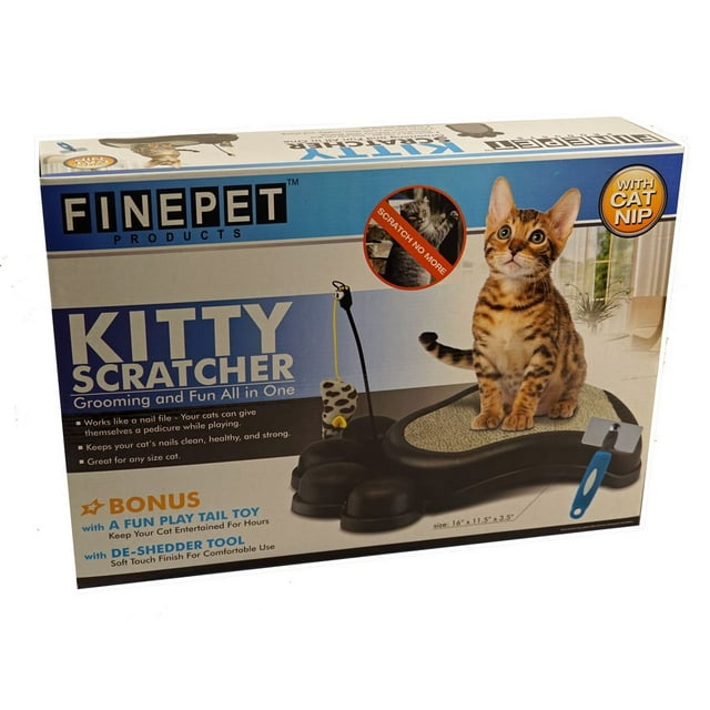Kitty Cat Scratcher Pad Your cats can give themselves a pedicure